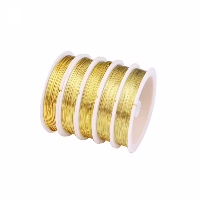 1-100m Soft Brass round Wire Dia 0.1mm 0.2mm 0.3mm 0.4mm 0.5mm 0.6mm 0.7mm 0.8mm 0.9mm 1.0mm-3mm Brass Wire Brass Metal Wire - Image 5