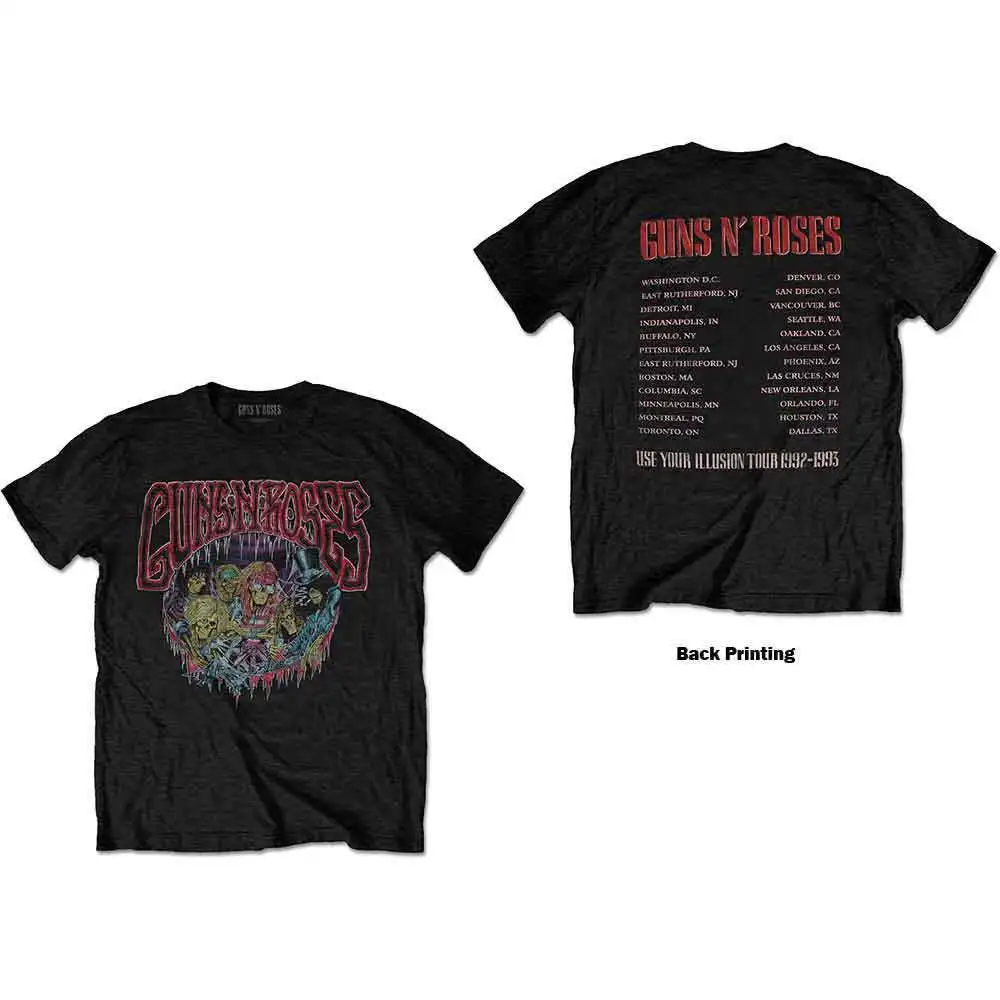 

Guns N' Roses - Illusion Tour (T-Shirt)