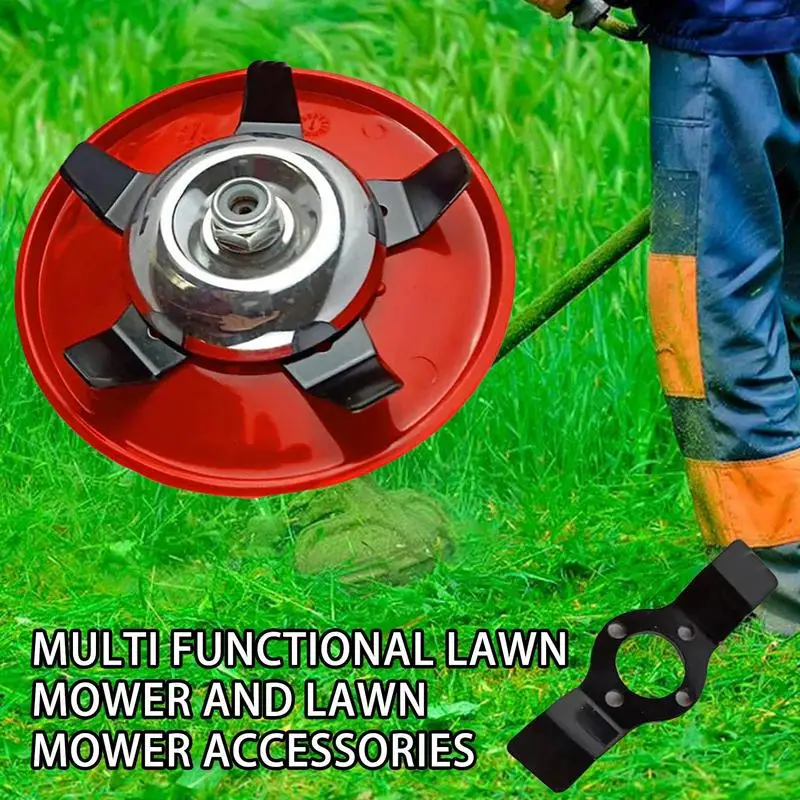 Efficient Brush Cutter Blade Uniiversal Amphibious Weeding Disc Strong DurableTrimmer For Garden Paddy Field Dry Land Lawn Mower