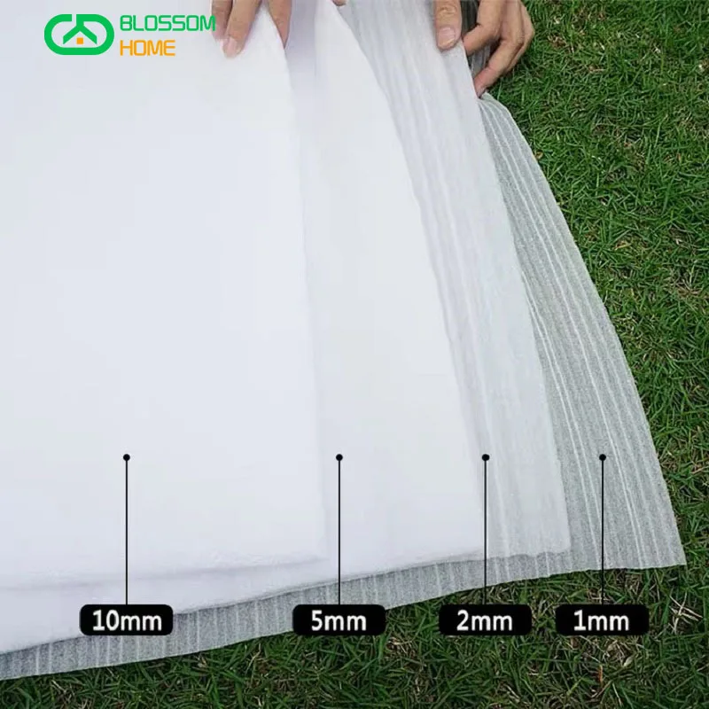 Thickness 1mm 2mm EPE Pearl Cotton Packaging Film Moving Furniture Packaging Protection Material Express Shockproof Foam Roll - Image 4