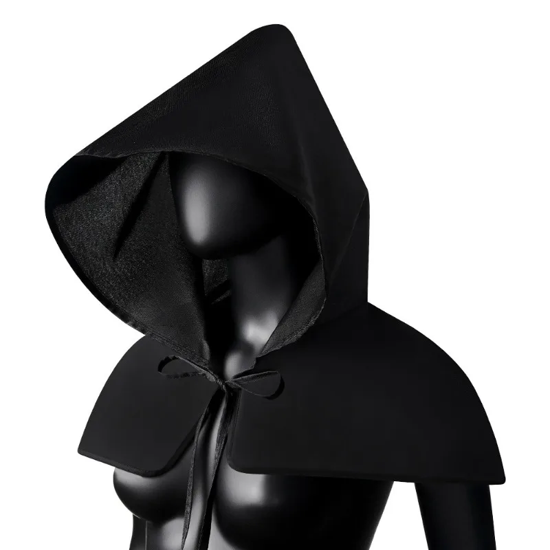 Plague Doctor Bird Mask with Cloak Halloween Medieval Cosplay Hat Headscarf Costume