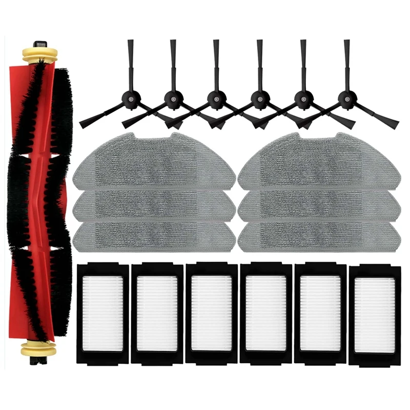 Основная и боковая щетки, фильтр НЕРА, насадка на швабру, основная щетка для робота-пылесоса Xiaomi MIJIA Pro MJSTS1 MJSTS 2 Pro