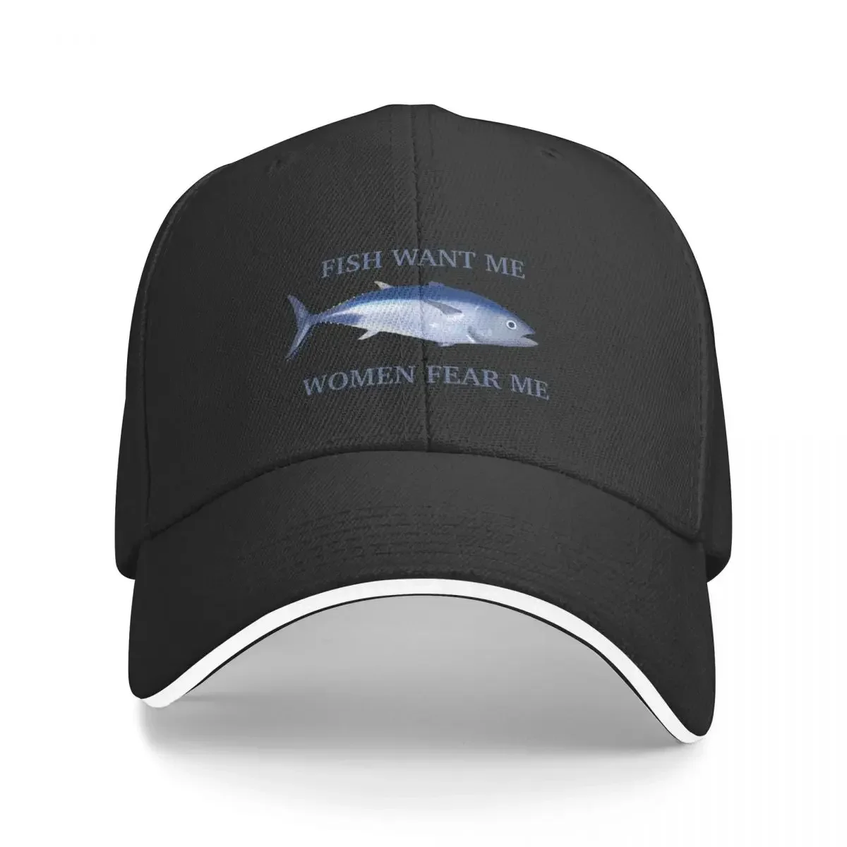 

fish want me women fear me Baseball Cap Trucker Cap New In Hat sun hat Women's Beach Men's