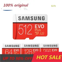 SAMSUNG EVO Plus MicroSD Card 128GB original Flash Memory Card 32GB 64GB TF Card  256GB 512GB Class 10 UHS-I High Speed Microsd