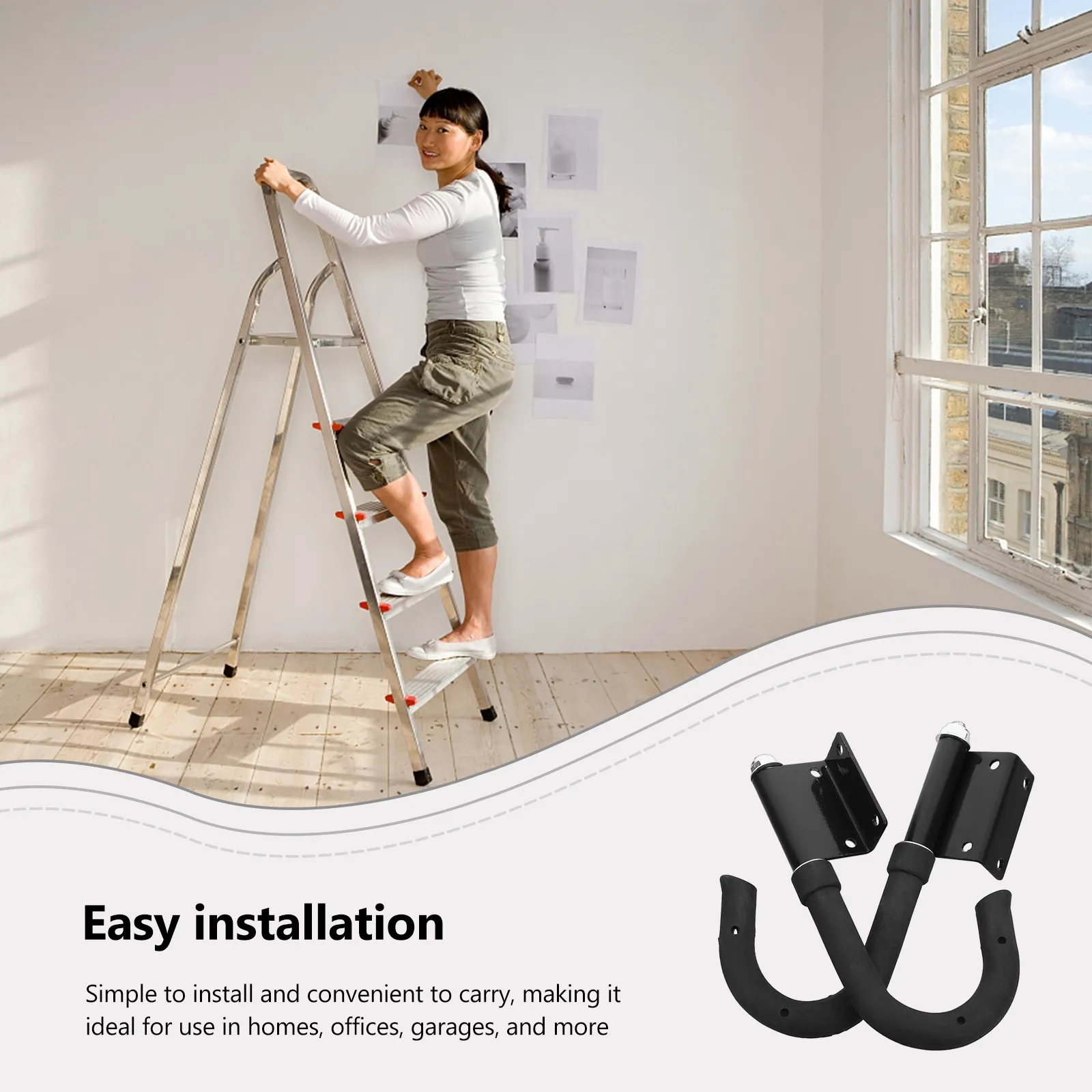2pcs-telescoping-ladder-hook-heavy-duty-aluminum-alloy-enhanced-stability-extension-ladder-accessories-garage-roof-hanger
