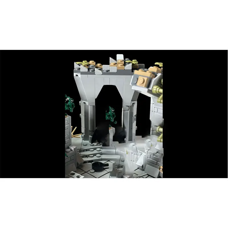 1000PCS MOC-228487 MOC Hot Movie Architecture Expansion Building Block High Difficulty Assembly Model Toy Festival Children Gift