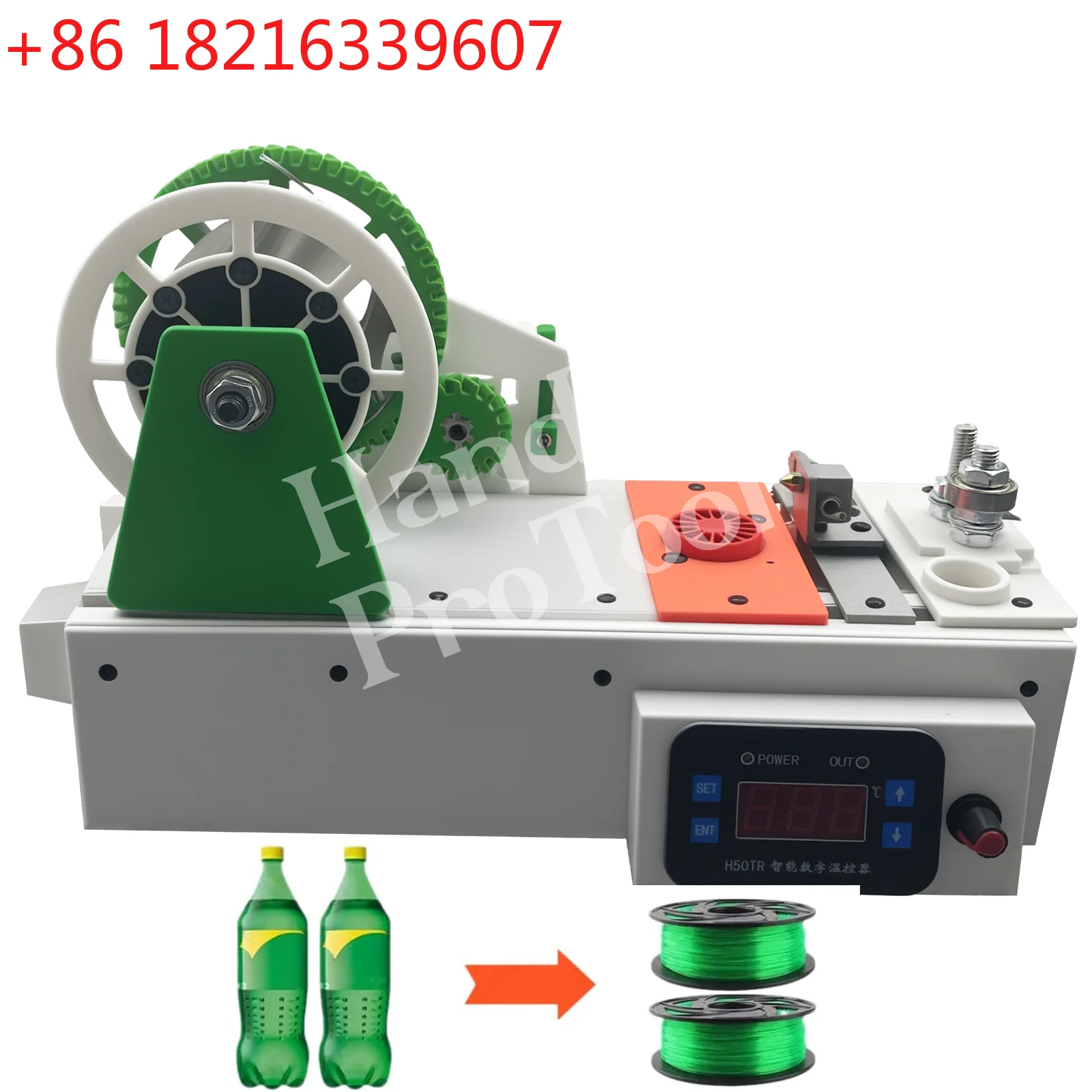 

Экструдер для производства филамента из ПЭТ-бутылок, 3D-принтер для переработки пластиковых бутылок, машина для изготовления филамента 1,75 мм