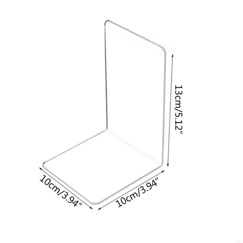 アクリルブックディスプレイ用スタンド、透明ブックディスプレイスタンド、本、楽譜を表示するためのアクリル本棚