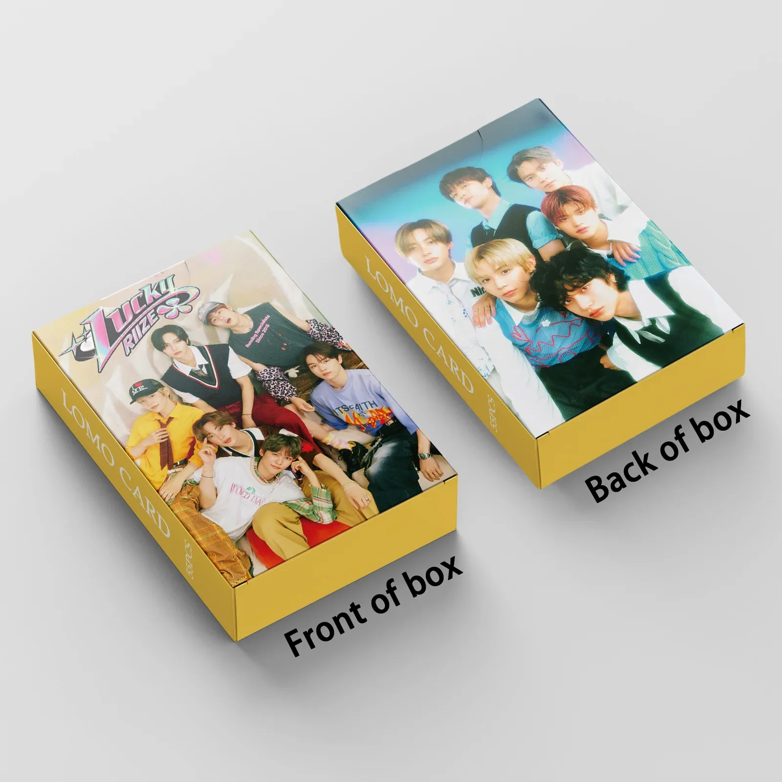 55pcs/set Kpop RIIZE Lomo Cards Lucky Photo album Photocards