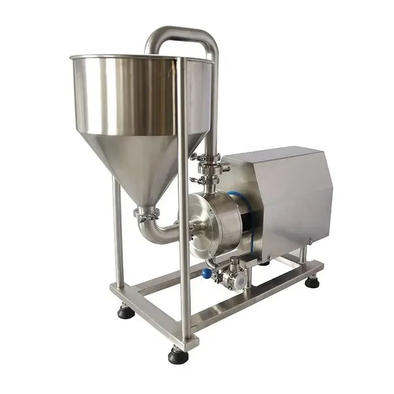 Efficient homogenizer Mixer Milk Vacuum homogeneous mixer Pump