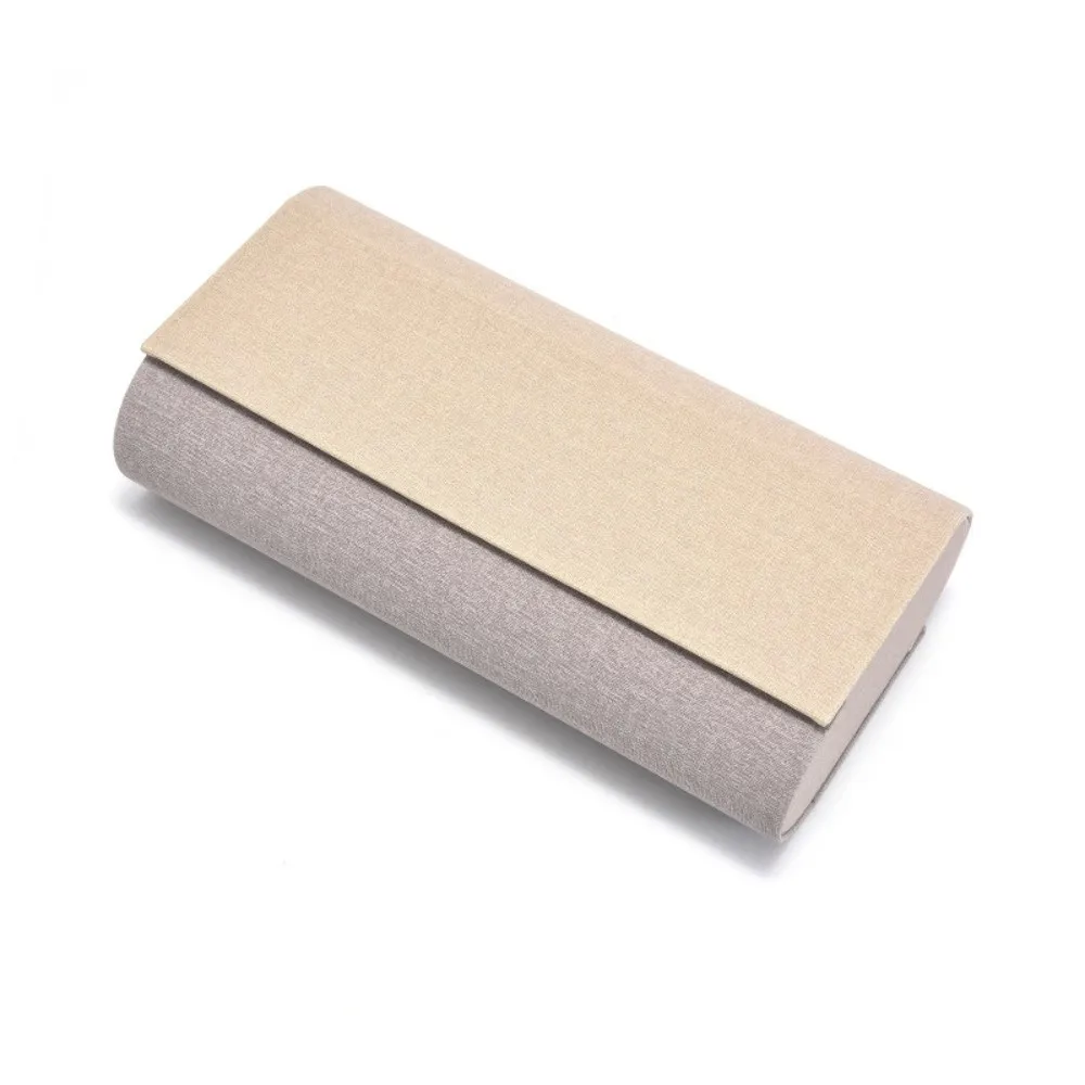 Double Layer Double Eyeglasses Case PU Leather Waterproof Sunglasses Box Scratch Resistant Large Capacity Glasses Case Men