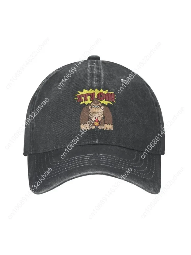 

Personalized Cotton It's On Like Donkey Kong Baseball Cap Women Men Adjustable Gorilla Dad Hat Outdoor