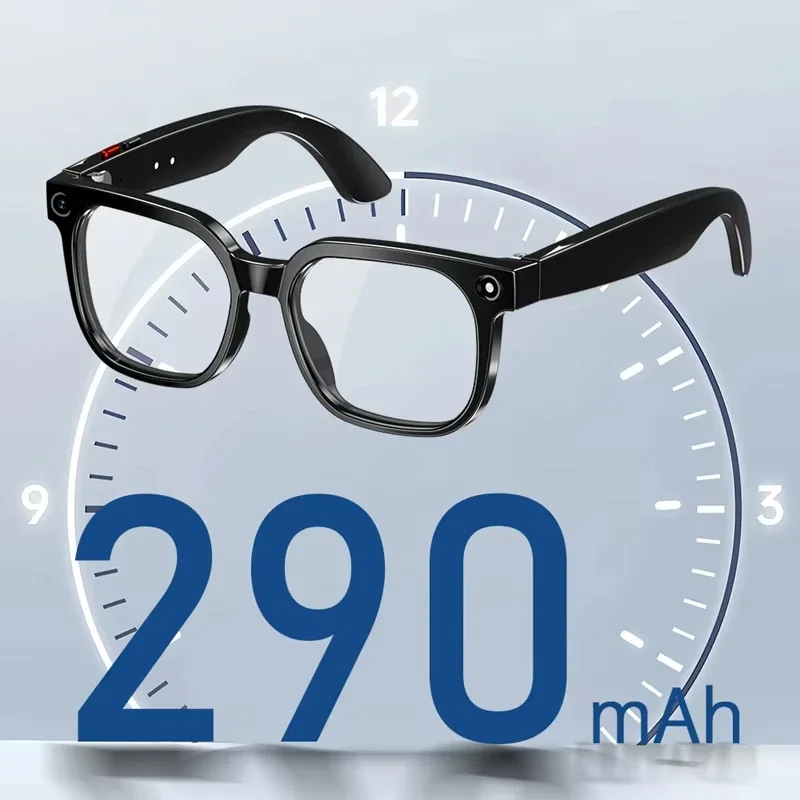 Lenovo 8K AI Camera Glasses Multi-functional 2400MP Photochromic Anti-shake Shooting Tech 290mAh Large Battery Men Smart Glasses image 5
