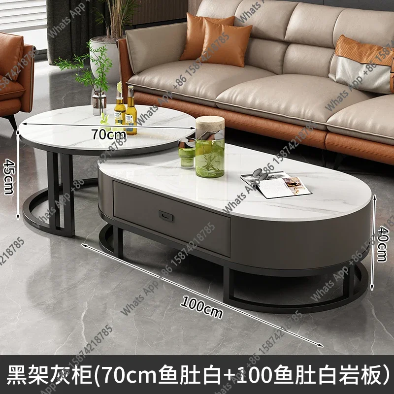 X3 D Service Writing Coffee Table Unique Minimalist Standing Space Saving Side Table Events Aesthetic Mesa Auxiliar Salon Furnit