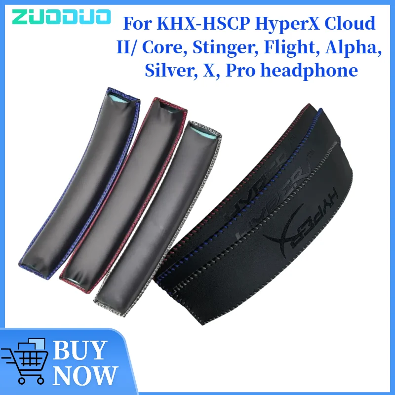 

Replacement Headband Pad for KHX-HSCP HyperX Cloud II/Core,Stinger,Flight,Alpha,Silver,X,Pro Headphones Easy DIY Installation