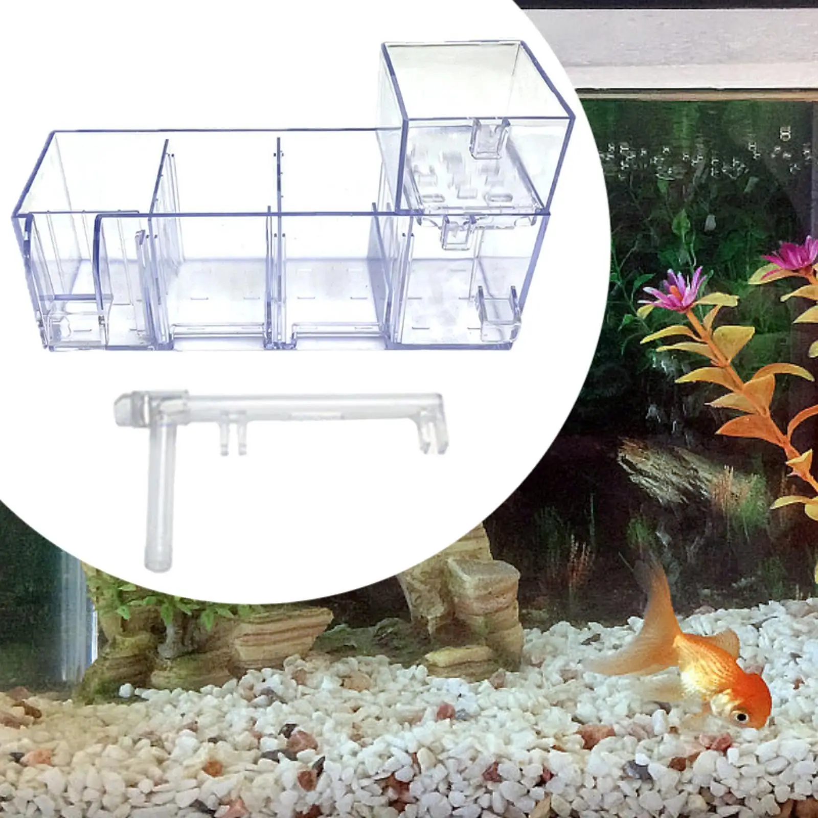 Fish Tank Filter Aquarium Filter Lightweight Quiet,Easy to Install,Filtration Aquarium Accessories Turtle Tank Filter Hanging Fish Tank Filter Aquarium Filter Lightweight Quiet,Easy to Install,Filtration Aquarium Accessories Turtle Tank Filter Hanging