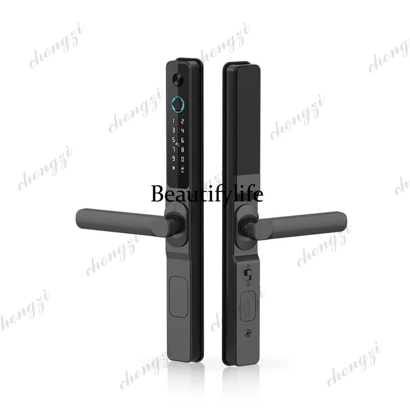 Cat's eye smart lock cross-border special fingerprint lock broken bridge aluminum waterproof password lock