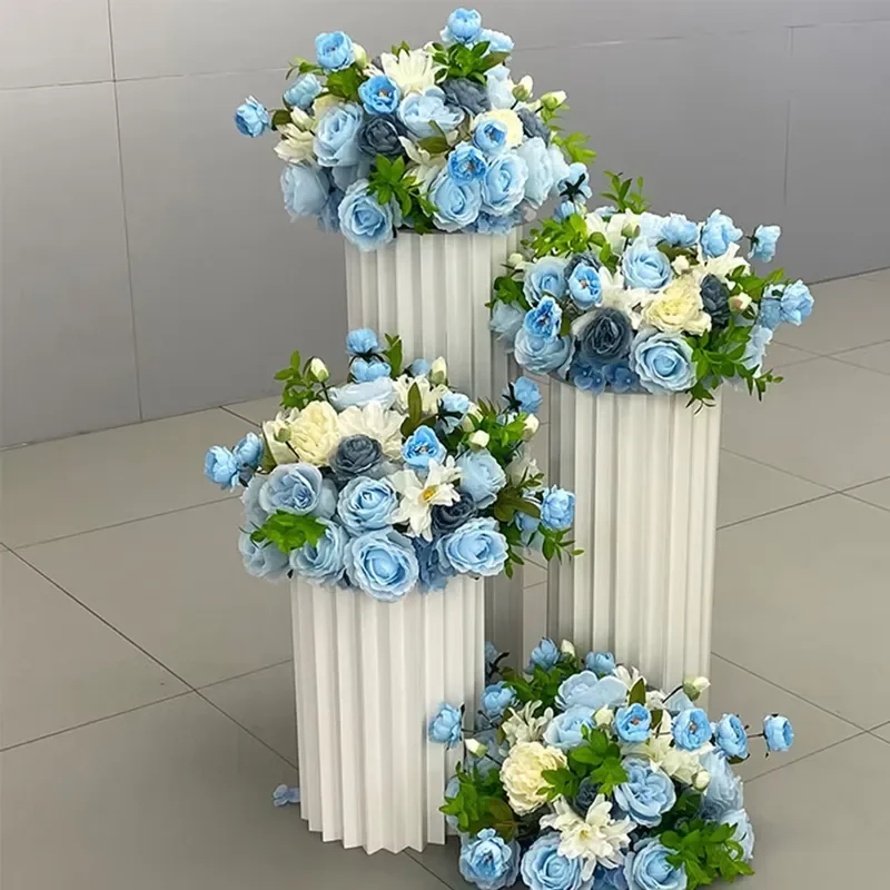 for Simple Paper Roman Columns Wedding Props Guiding Ornaments Suitable for Various Parties