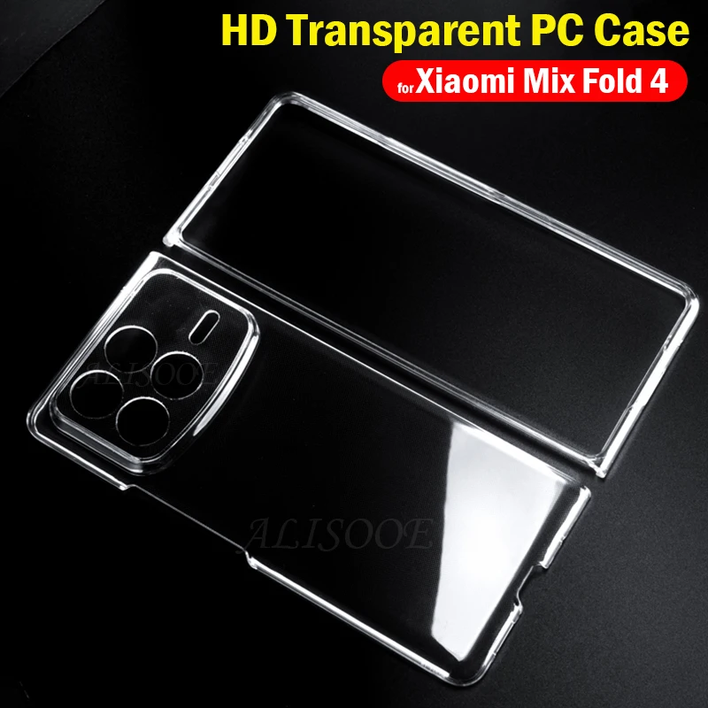 HD transparente Funda für Xiaomi Mix Fold 4 Fall ultra dünne klare stoß feste Abdeckung Capa für Xiaomi Mix Fold4 Schutzhülle