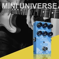 Pedal de retardo digital elemental M-Vave – Pedal de guitarra de 9 efectos de retardo con modo TAP y HOLD