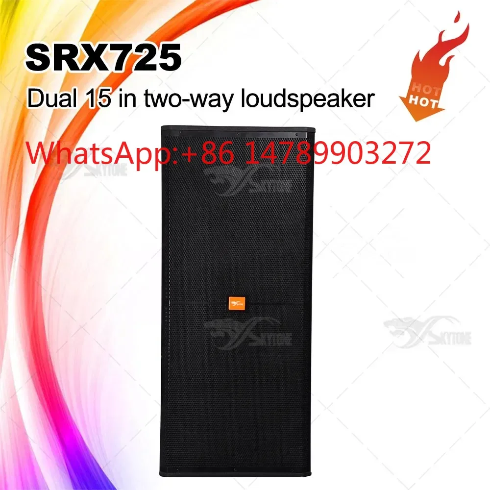 

SRX725 Dual 15 Inch Speaker, Portable PRO Audio System for Outdoor Stage Performance