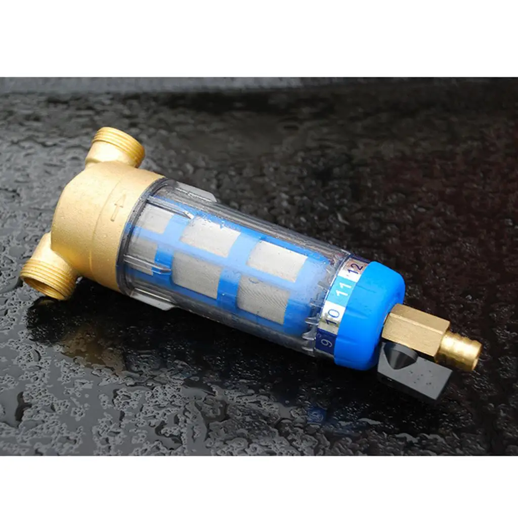 Whole House Water Prefilter System Stainless Steel Mesh Filtration for Kitchen