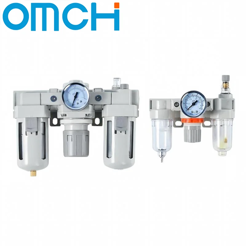 AC2000-02 D AC3000-03D AC4000-04D Air Source Air Processor Regulator Compressor Filter Relief Valve Sanlian Pieces Oil Separator