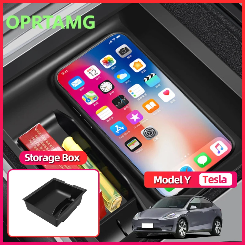 

Для Tesla Model 3 Y Juniper Highland 2020-2026 ящик для хранения центрального управления подлокотник оптовая продажа модификация автомобиля эмблемы