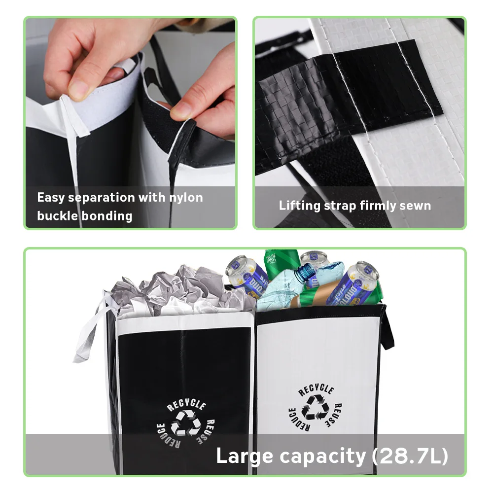 2pcs/4pcs Kitchen Waterproof B - Commercial Kitchen Trash Can recension och pris