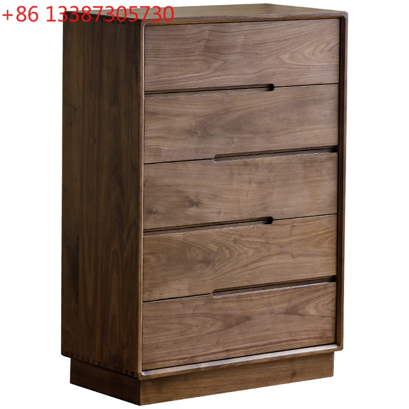 

Североамериканский черный орех, пять ведер, шкафчик из цельного дерева, шкаф для хранения вещей, боковой шкаф для гостиной, спальни