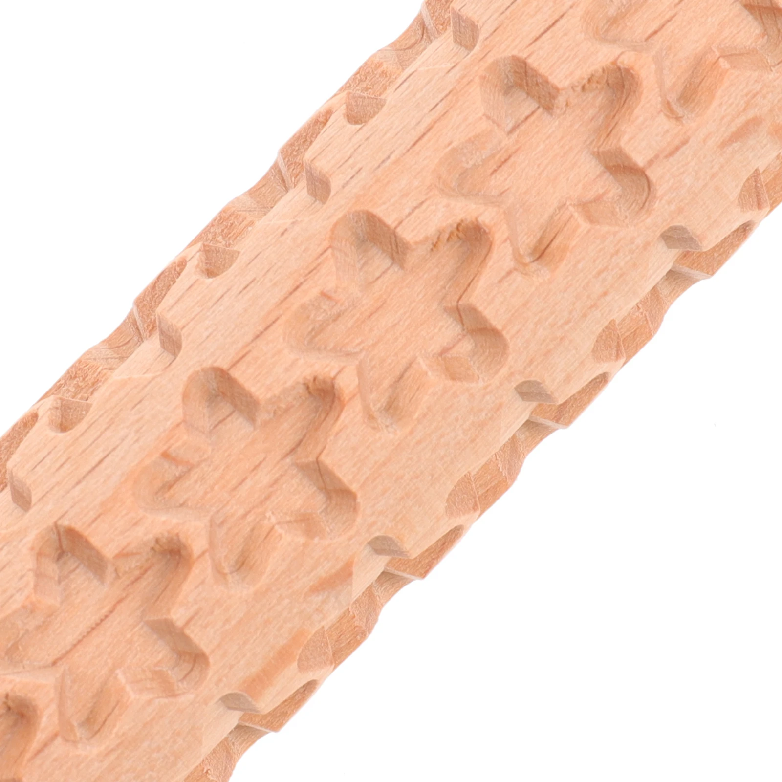 

Wooden Pottery Clay Roller Tool Handle Dough Rolling Pin for DIY Embossed Ceramic Craft Making Clay Texture Roller