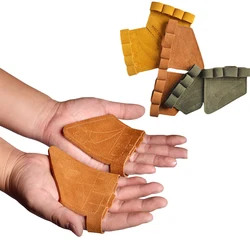 Mancuernas de levantamiento de pesas para hombre y mujer, almohadillas de agarre para Mancuernas cruzadas, guantes de entrenamiento antideslizantes, Protector de manos deportivo para gimnasio