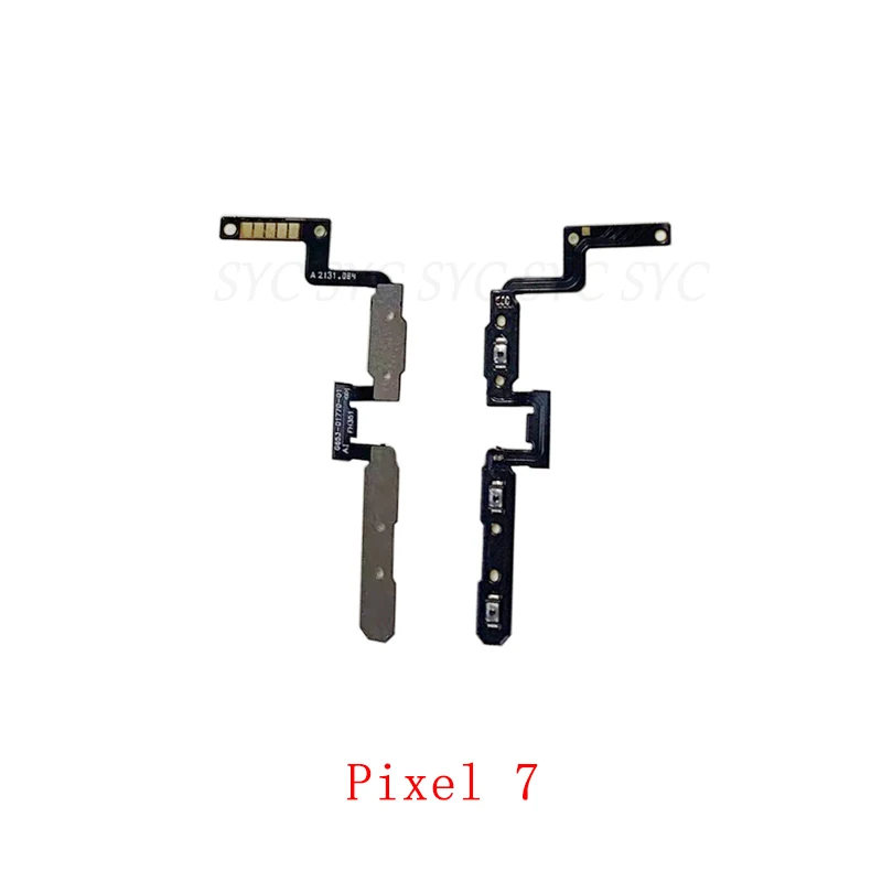 Power Volume Button Flex Cable For Google Pixel 6 Pro 6A Pixel 7 Pro 7A Side Button Flex Cable Replacement Parts