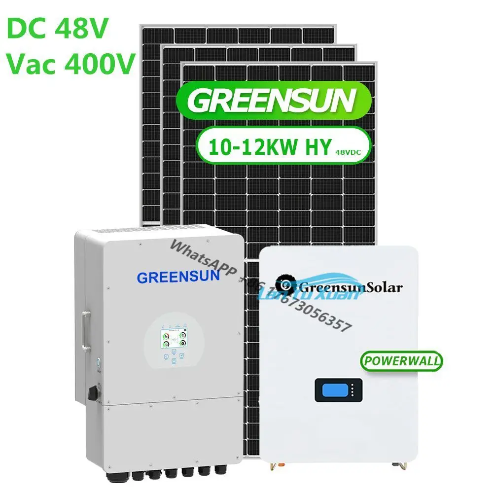 1000watt Solar Power System Split DC 48V Hybrid Powered  Energy Systems 5KW 8KW 10KW 12KW 15KW with  Panel