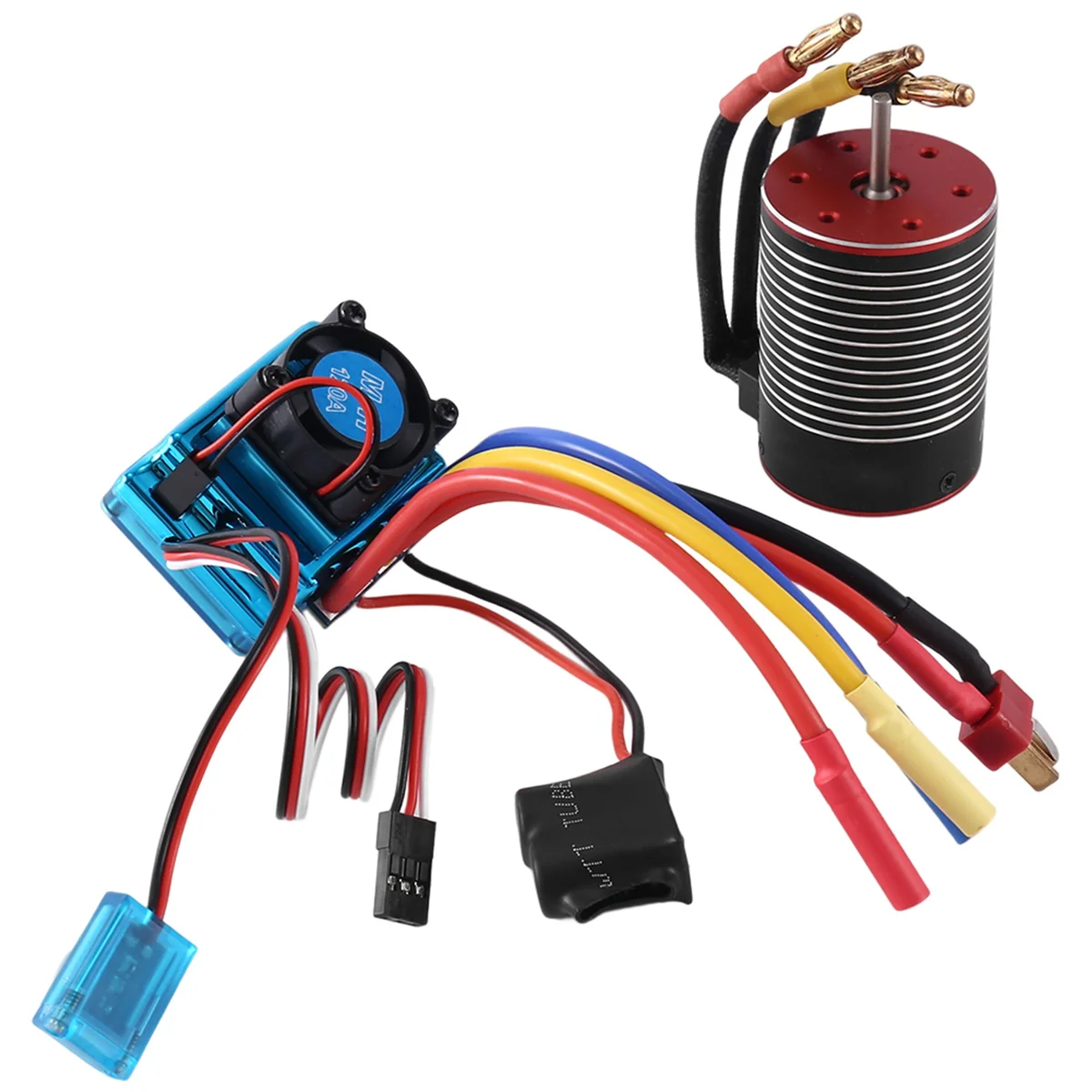 

3650 Brushless Motor 3600KV and 120A ESC for 1/8 1/10 RC Car Drift Racing Off-Road Truck