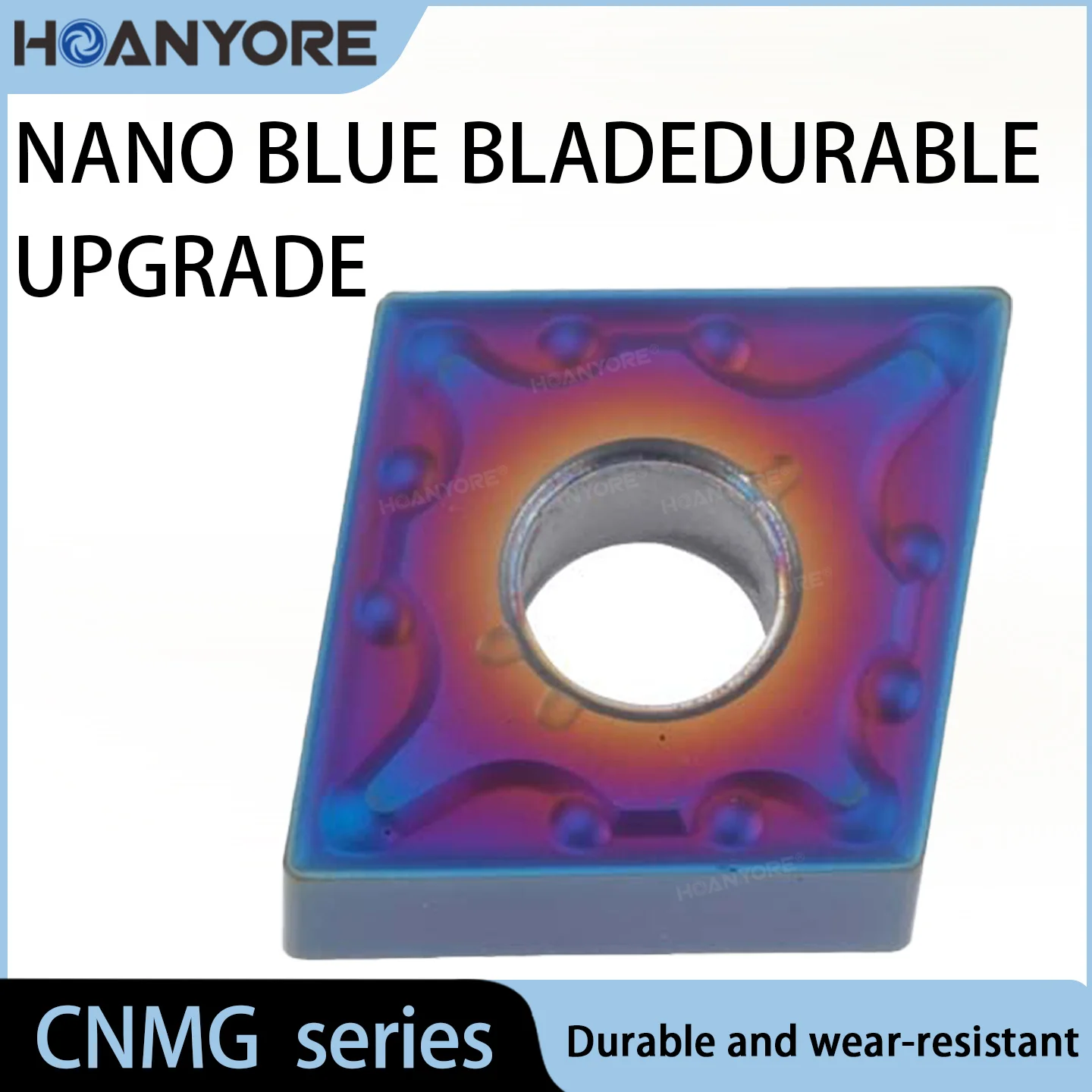 

Nano blue high hardness CNMG series blade grain quenched steel special hard stainless steel cast iron cutting head