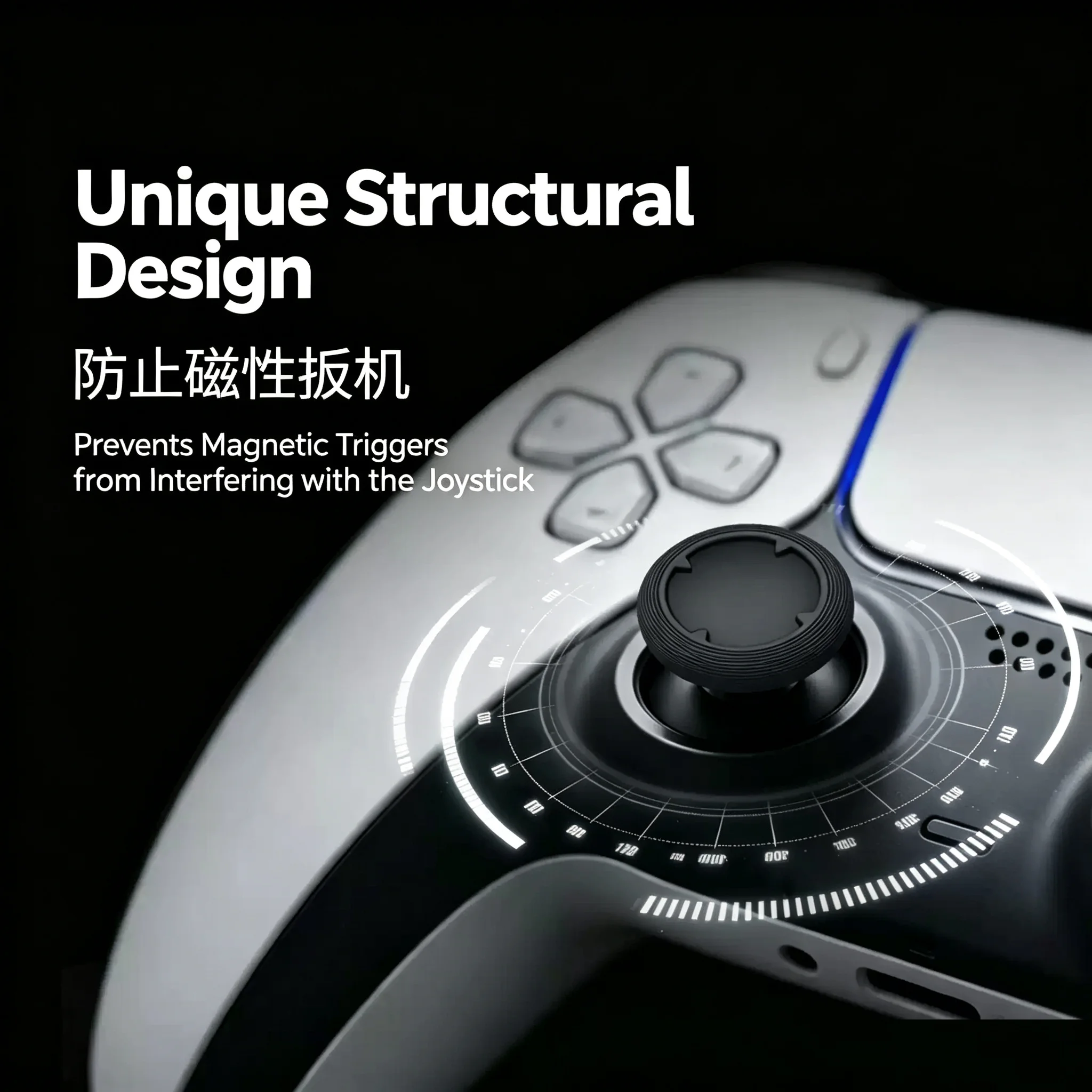 GINFULL 6th Gen TMR Electromagnetic Joystick 3D Analog Stick Sensor For Nintend Switch/Lite/OLED Joy Controller Con Rocker - view 3