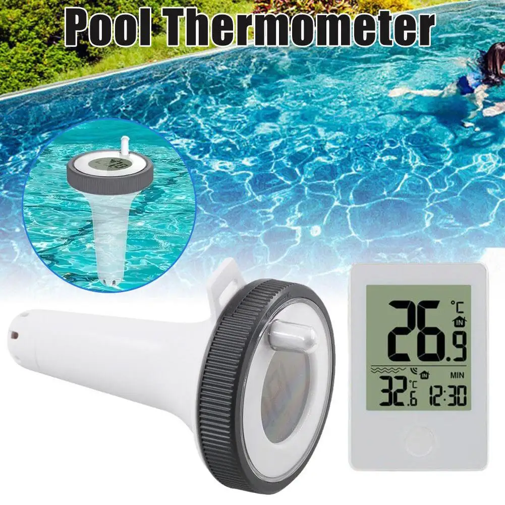 

Digital Swimming Pool Thermometer Floating Outdoor Floating Thermometers Used For Swimming Pool Bathrooms Aquarium M6C1