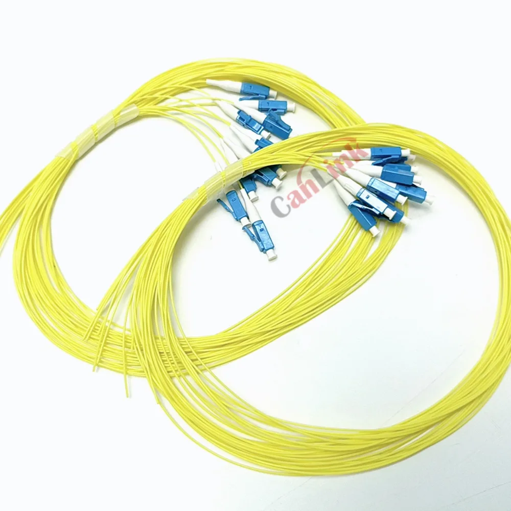 Fiber Optical Pigtail LC APC/UPC Simplex 9/125 1.5M Single Mode Fiber Optic Pigtail 0.9Mm LSZH