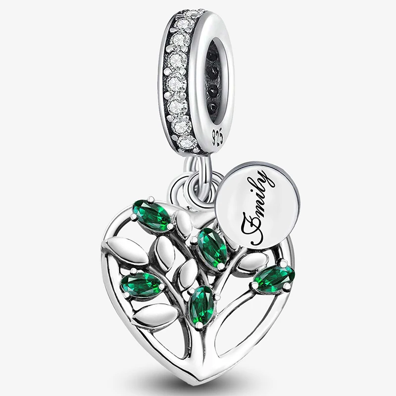 

925 Sterling Silver Fashion Four Leaf Clover Series Charms Bead Diy Bracelet Necklace Making Gift Of High Quality Jewelry