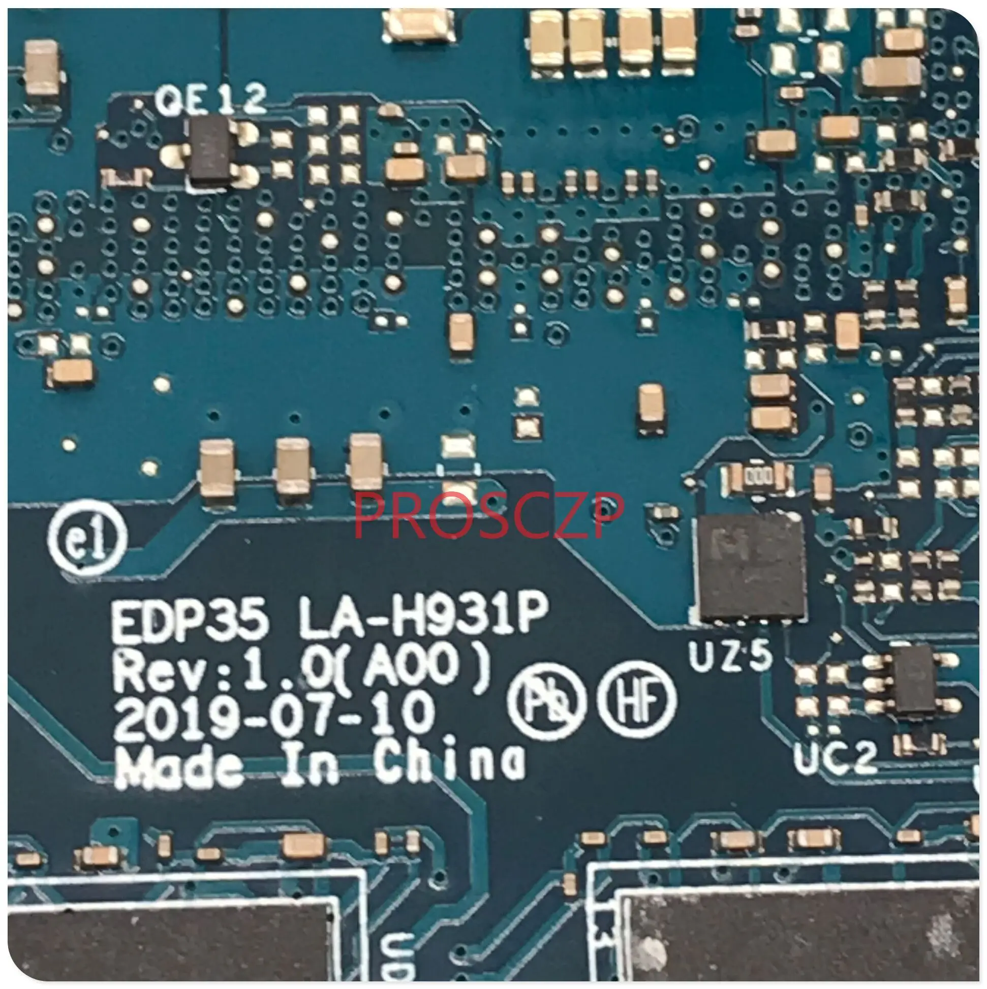 CN-068V0G 068V0G 68V0G материнская плата для ноутбука DELL XPS 7390 материнская плата с процессором SRGP2 I7-10710U LA-H931P 100% полностью протестирована хорошо