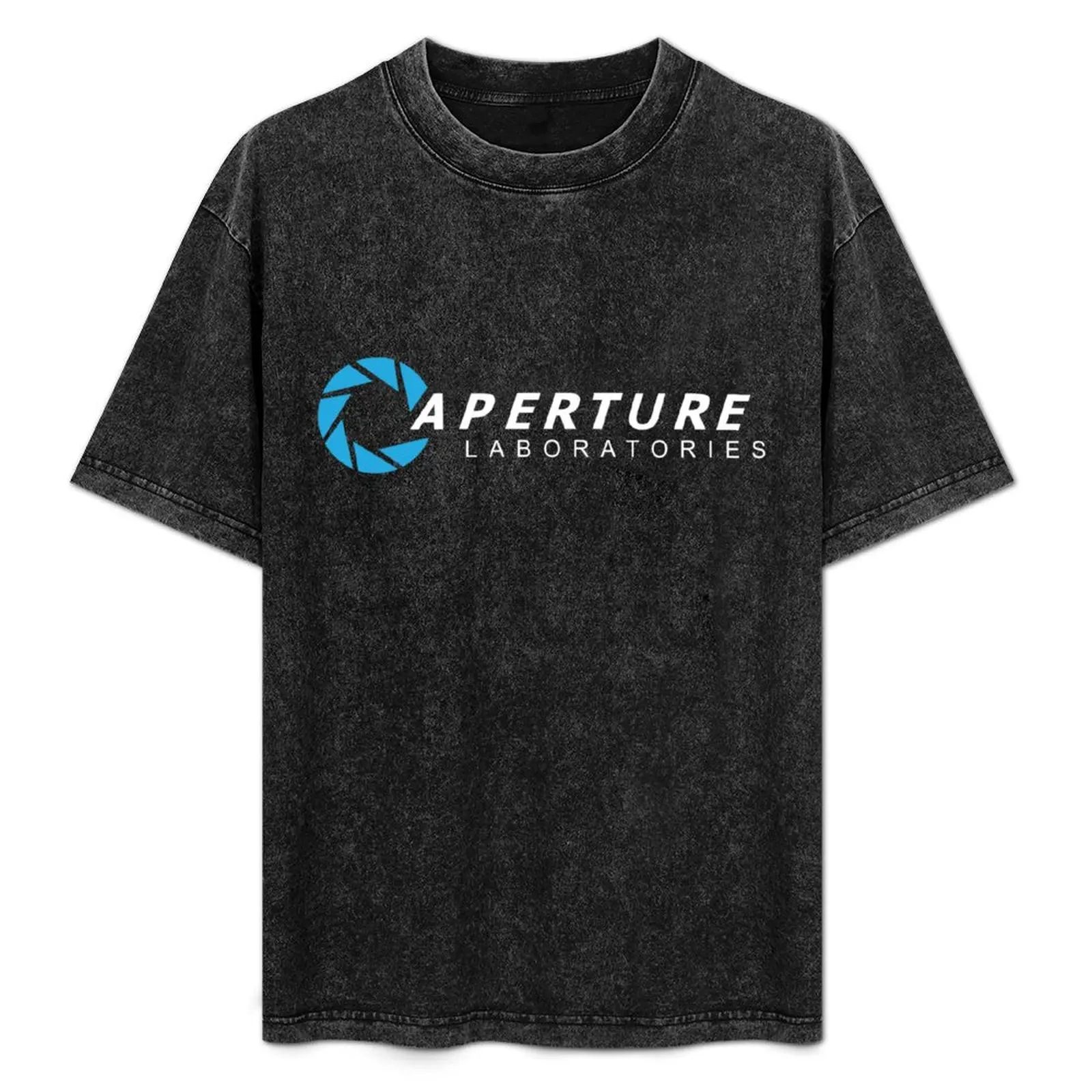 

Футболка Aperture Laboratories с минималистичным художественным принтом