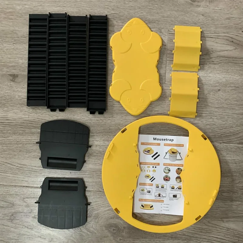 Intelligent Pitfall Mouse Catcher Trap Bucket Flipping Sliding Bucket Lid Automatic Reset After Catching Mice