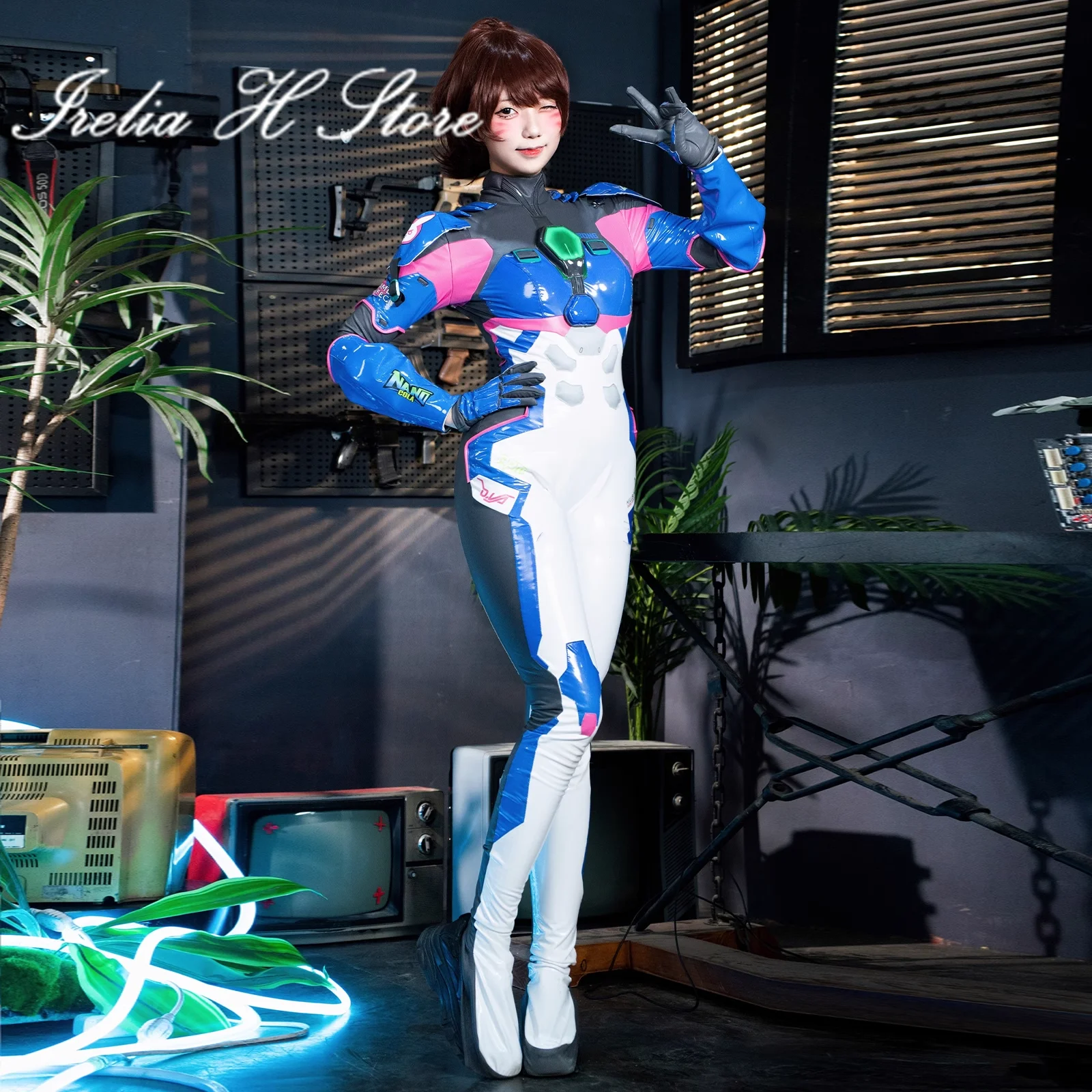 Irelia H DVA Cosplay Costume for women dvaSong Hana jumpsuit Anime game costume
