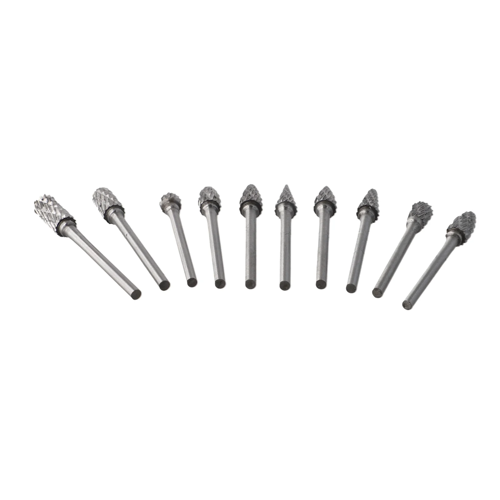 Electric Grinding Tools 3mm Shank Milling Cutter For Iron And Alloy Steel High Density Material Suitable as Picture