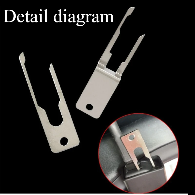 

1PC Metal Seat Belt Tool for Tesla Model 3 Model Y Seatbelt Adjuster Disassembly Replacement Key OE Compatible