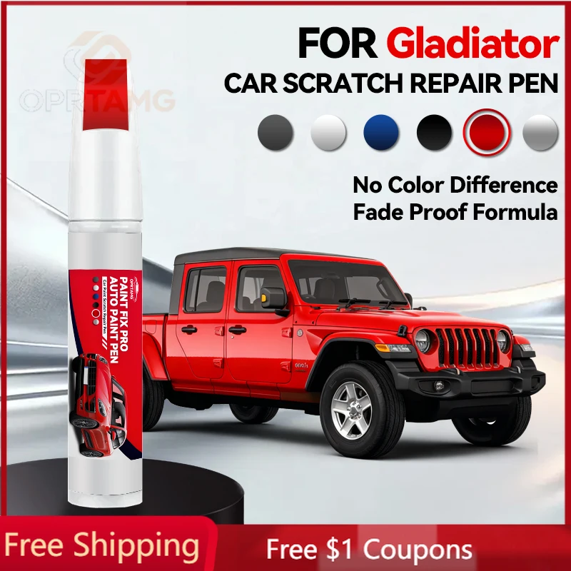 Herramientas y Accesorios para Autos Jeep Gladiator, Lápiz Reparador de Pintura, Eliminador de Arañazos, Accesorios de Bricolaje para Autos, Negro PX8 Verde Plata