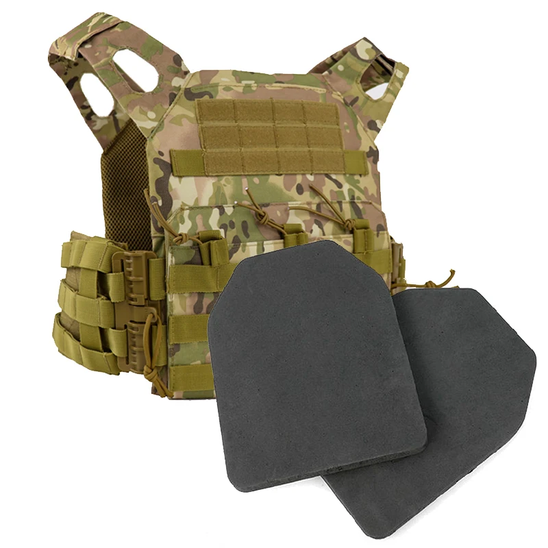 2pcs Tactical EVA Body Carrier Vests Military JPC Vest Foam Plates Armor Simulation Hunting Vest for Training And Sports