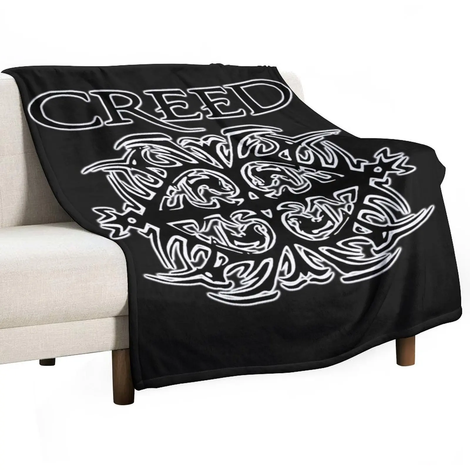 Logo Creed Band Throw Blanket Decorative Soft Throw Blanket for Couch Sofa