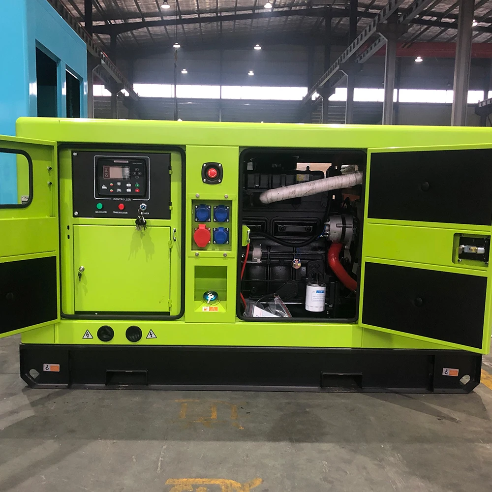 مرحلة واحدة 15kw 15kva مولد الديزل المبرد بالماء المولد 15 Kva مولد سعر الديزل